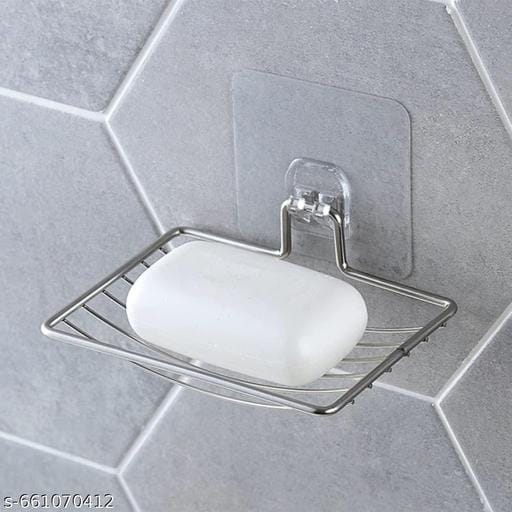 Stainless Steel Bathroom Soap Holder - Bundle of 2