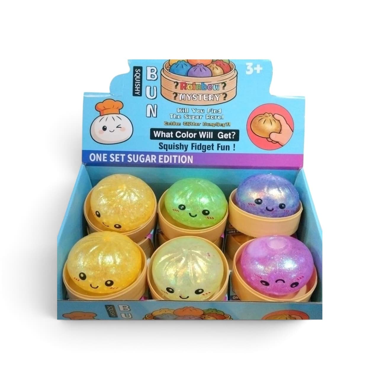 Bun Squishy Fidget Toy -Mystery Edition