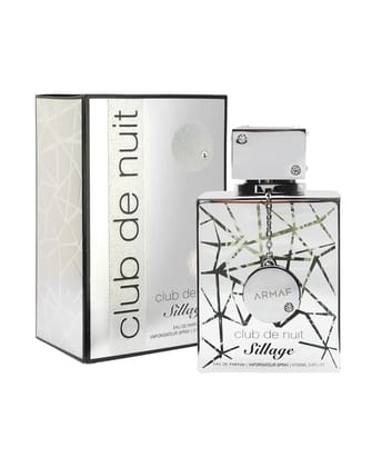 Armaf Club De Nuit Sillage Eau De Parfum 105ml Premium Luxury Long Lasting Fresh Citrus Musky Woody Unisex Fragrance
