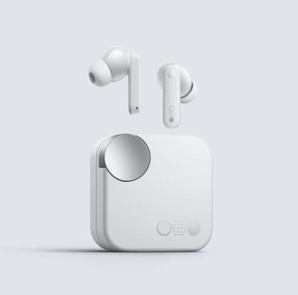 Wireless Bluetooth Earbuds with ANC, Deep Bass, Mic & Charging Case (White) Wireless Bluetooth Earbuds with ANC, Deep Bass, Mic & Charging Case (White)