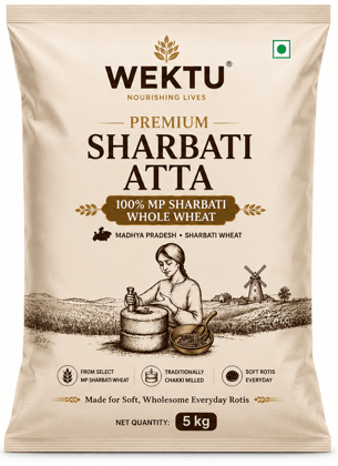 Premium Sharbati Whole Wheat Atta