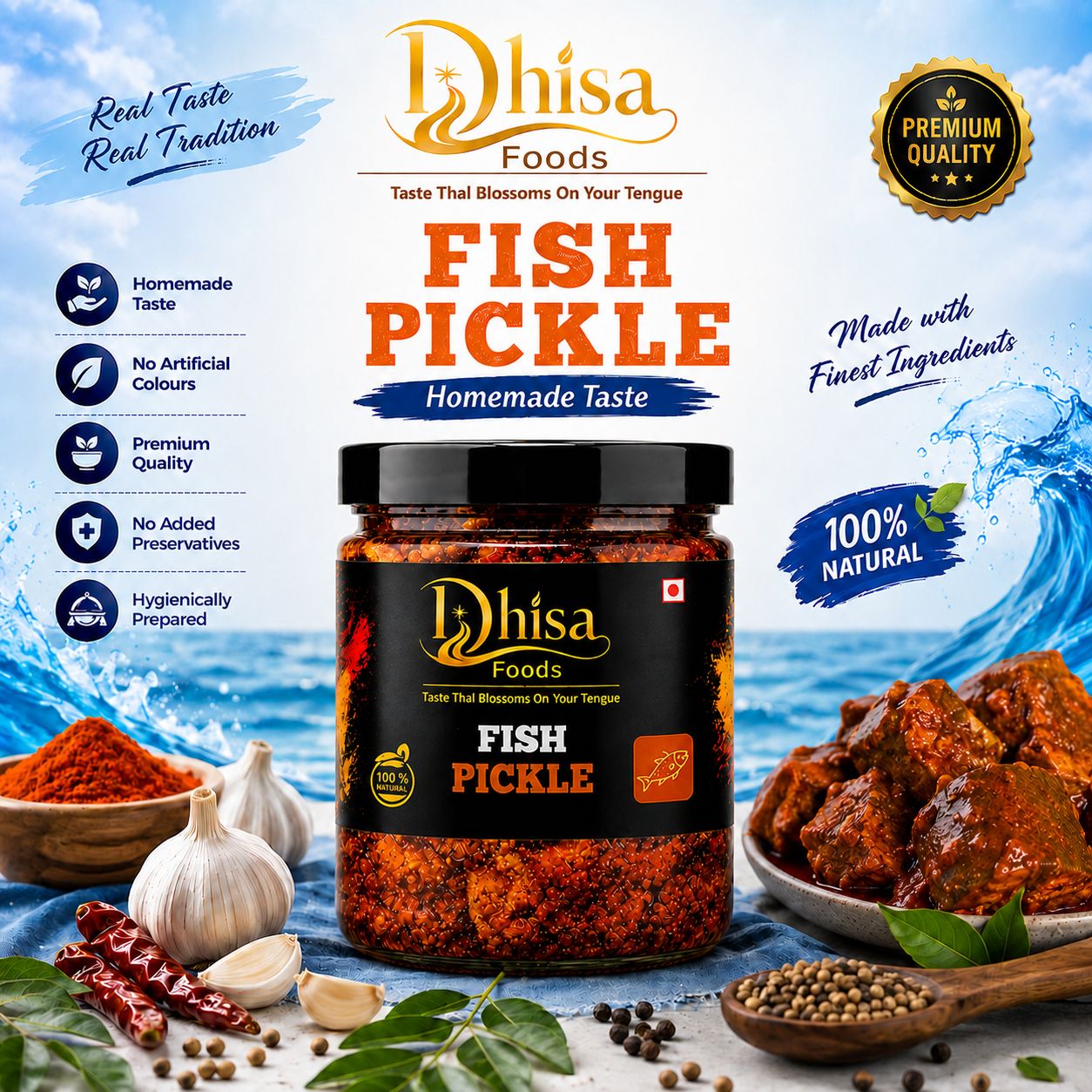FISH PICKLE 100gm
