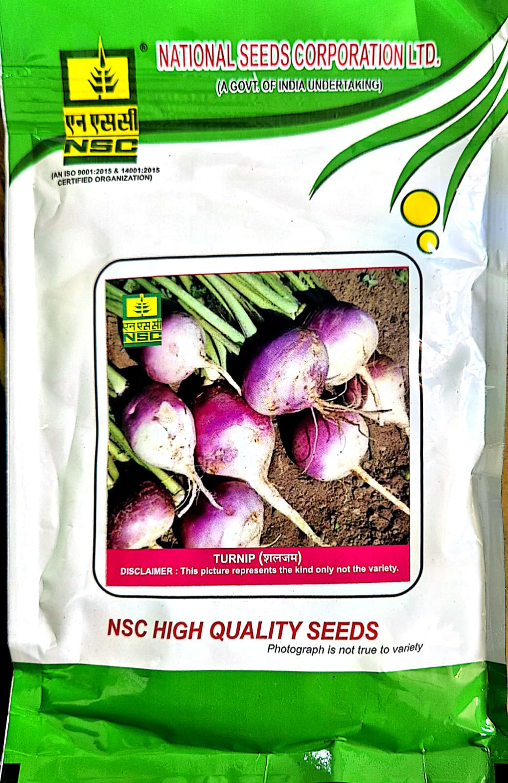 NSC TURNIP /VAR - PTWG - 100GM