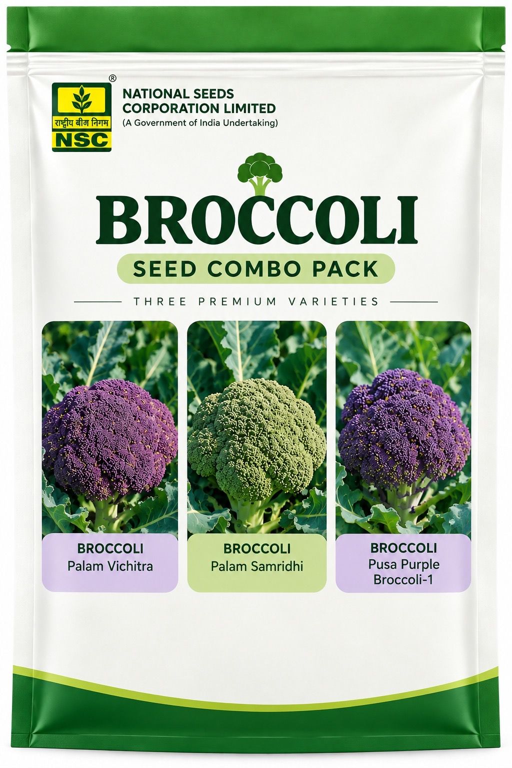 BROCCOLI COMBO -  3 IN 1