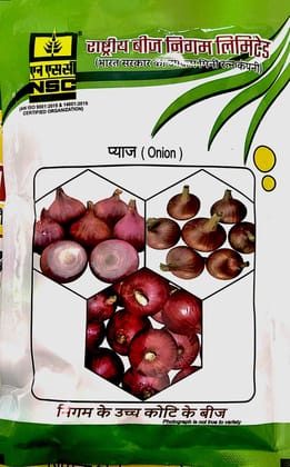 NSC ONION VARIETY BHIMA SHAKTI HIGH QUALITY TL SEED 100 GMS POUCH