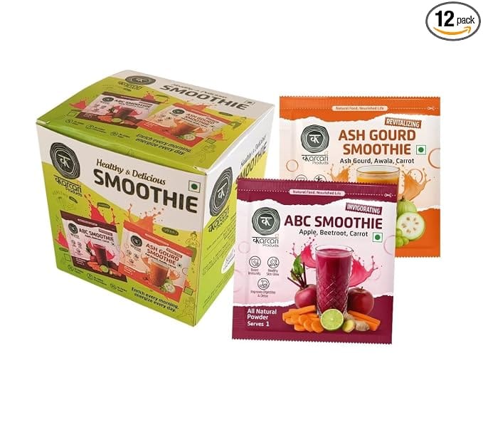 Karcari Healthy & Delicious Smoothie Sachets (Pack of 12)