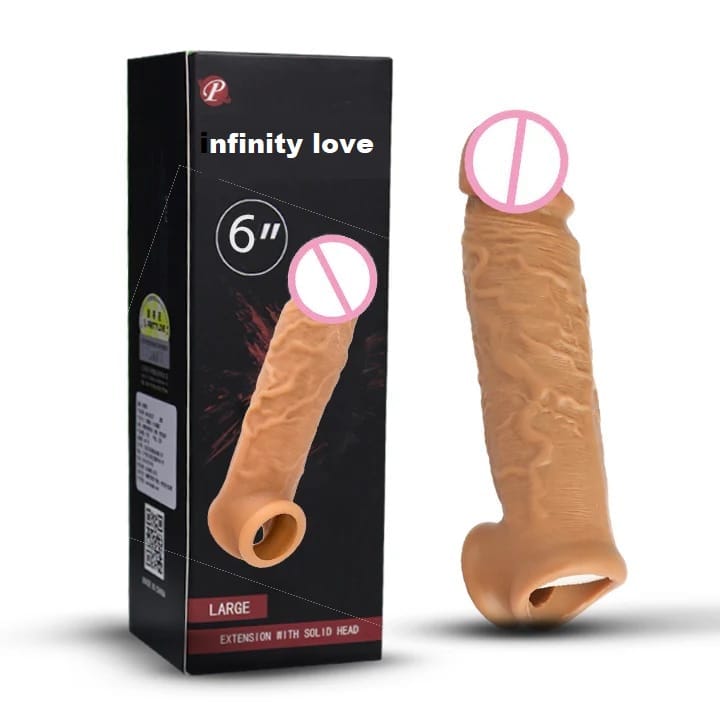 INFINITY LOVE Dragon Silicone Condome for Men 6-Inch Size | Soft & Comfortable Fit | Single Pack |