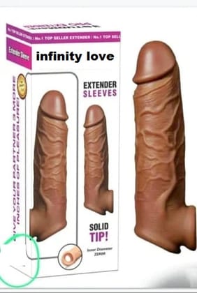 INFINITY LOVE Dragon Silicone Condome for Men 6-Inch Large Size Pack of 1