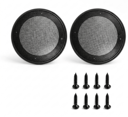 Speaker Subwoofer Grill/Jali Mesh Cover(Pair Of 2) 4 INCH Subwoofer Grill Protector Case with Screws Car Speaker Grill