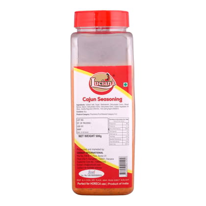 Luciana Cajun Seasoning Powder – 500g | Spicy Cajun Spice Blend for Cooking, Grilling & Marinades