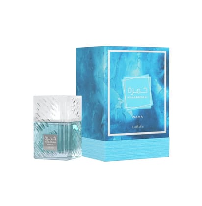 Lattafa Khamrah Waha Eau De Parfum 100ml for Unisex Premium Sweet Warm Spicy Oriental Woody Long Lasting Luxury Fragrance Lattafa Khamrah Waha Eau De Parfum 100ml for Unisex Premium Sweet Warm Spicy Oriental Woody Long Lasting Luxury Fragrance