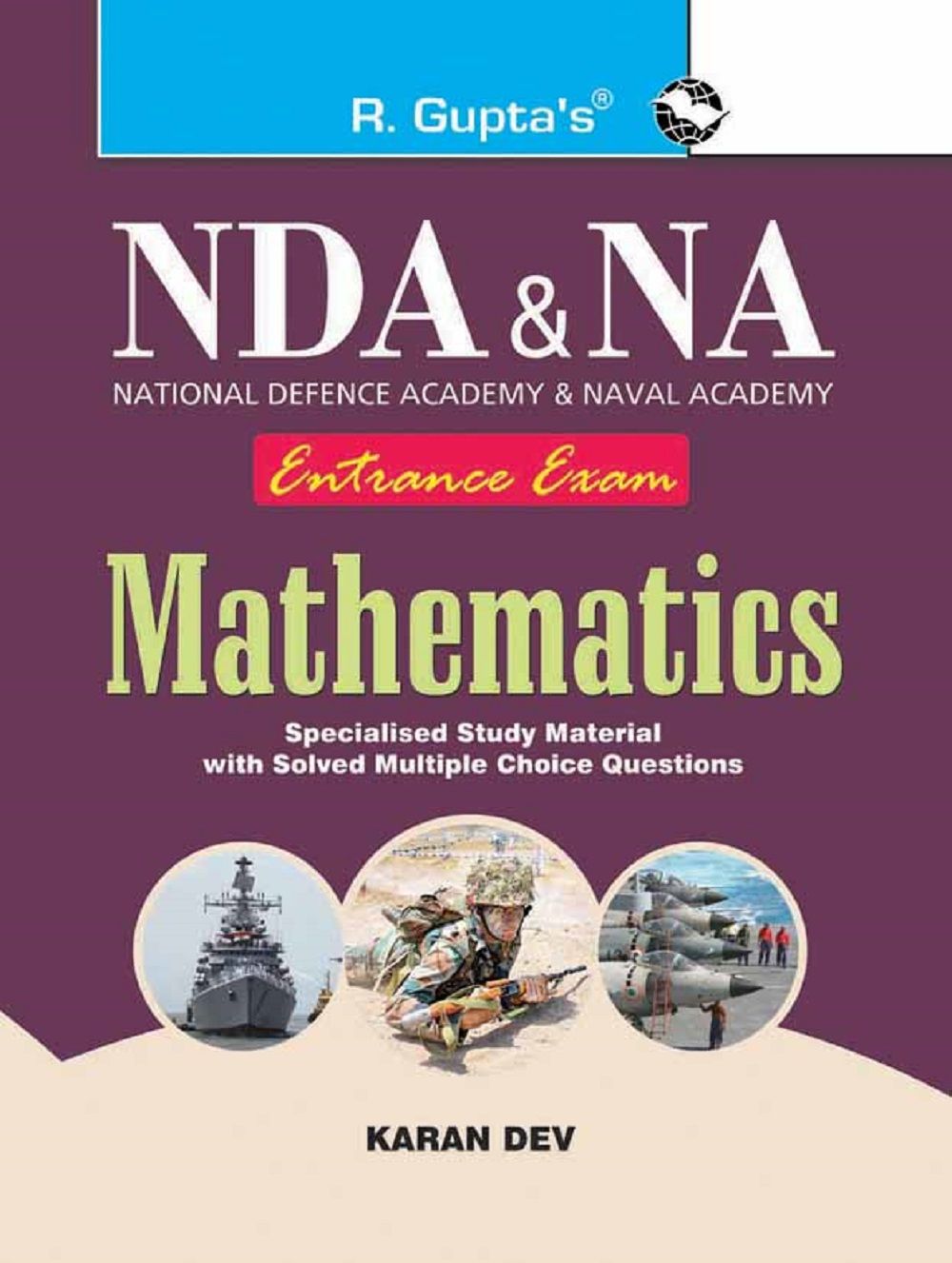 NDA & NA Mathematics Entrance Exam Guide (R-447)