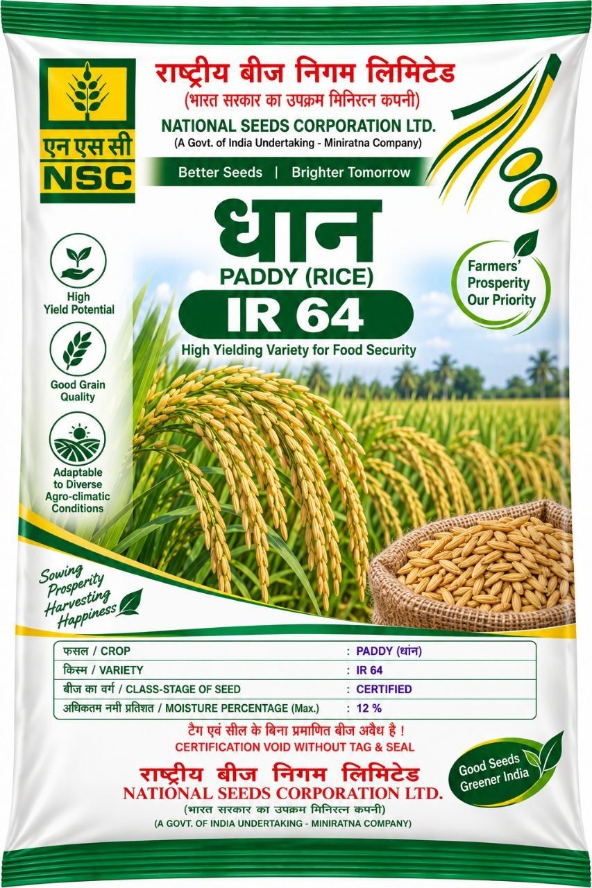 Paddy IR 64- 7 kg seeds