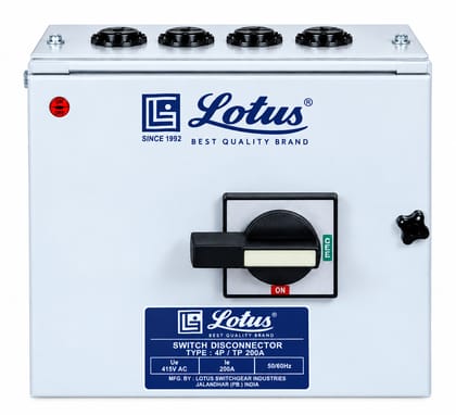 Lotus On Load Changeover Front Operated Panel Mounting