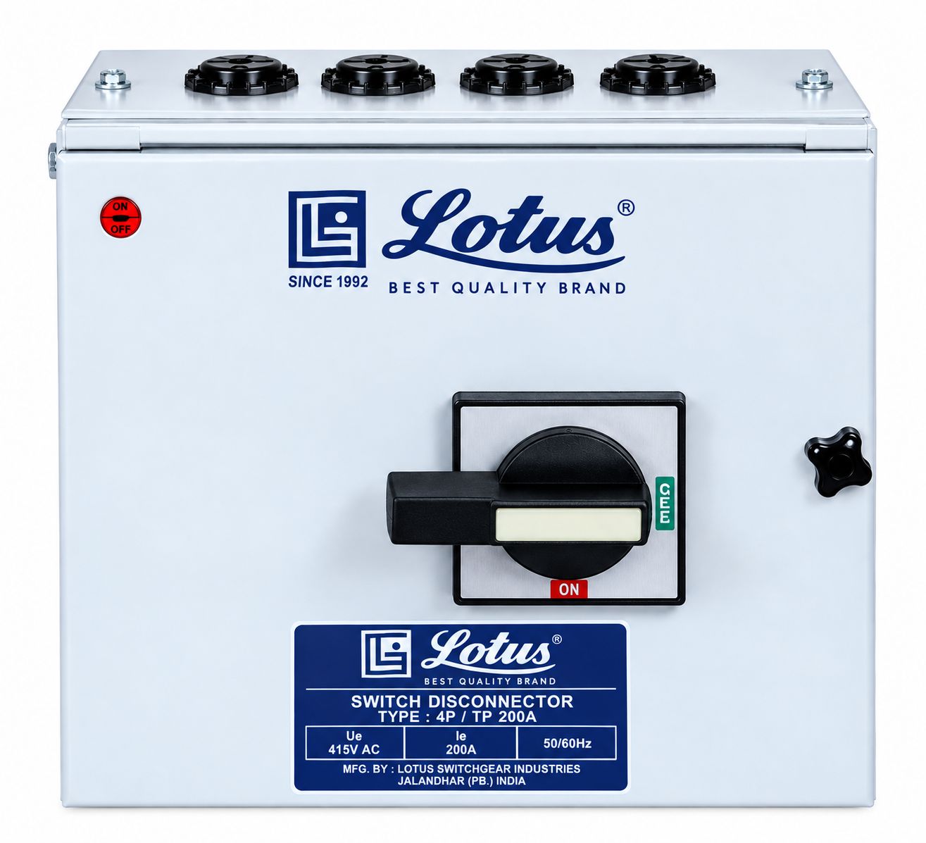 Lotus On Load Changeover Front Operated Panel Mounting