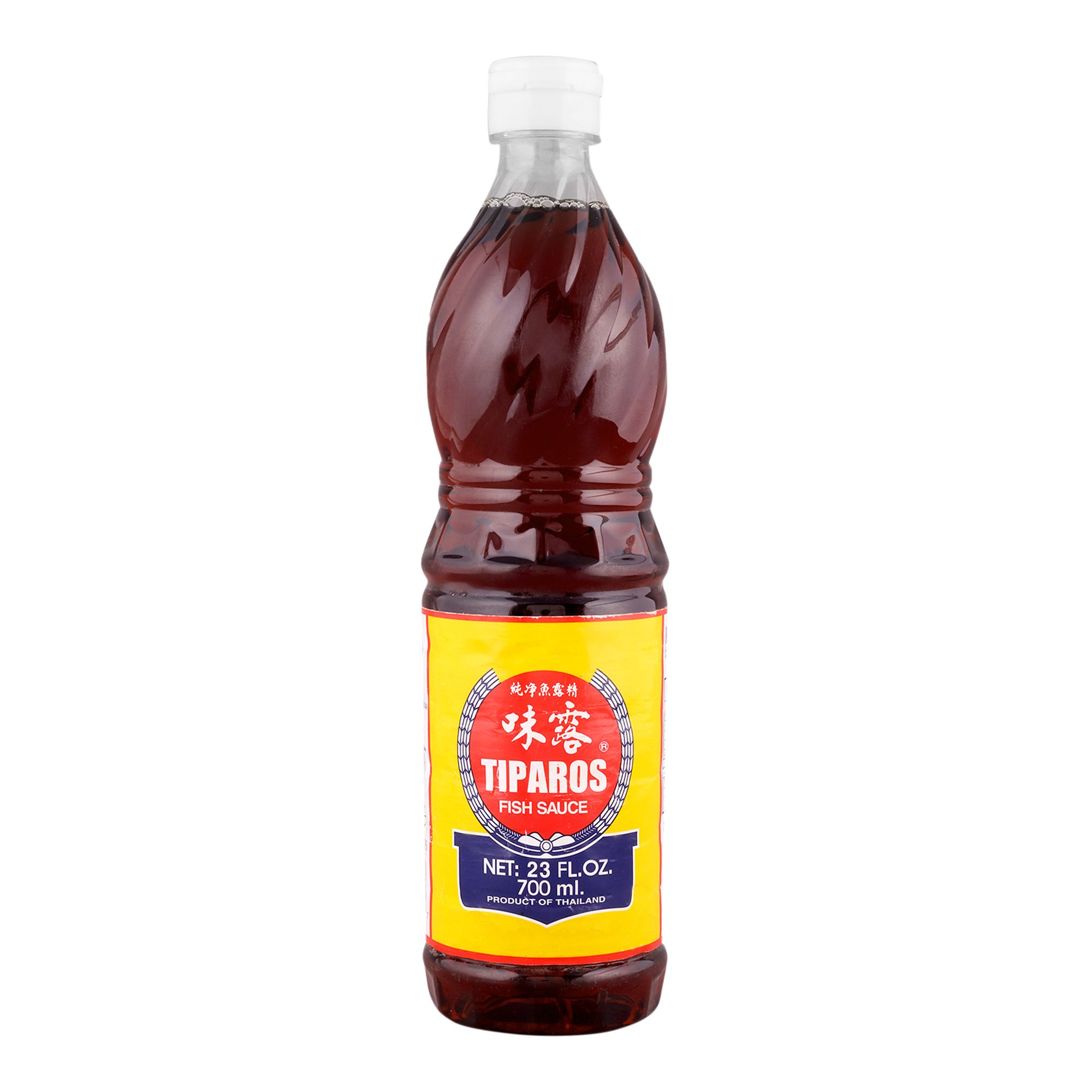 Tiparos Fish Sauce 700 ml | Authentic Thai Seasoning Sauce for Noodles, Stir-Fries, Soups, Curries, Marinades & Dipping Sauces | No Added MSG