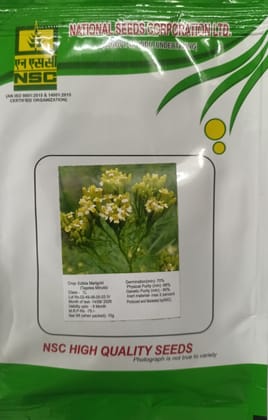 NSC Edible Marigold, 10 Gram Truthfully Labelled Seed Pouch