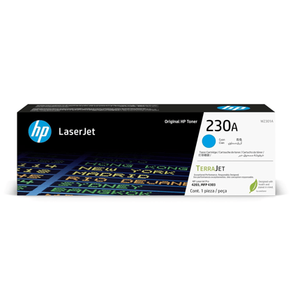 HP 230A Cyan Original LaserJet Toner Cartridge (W2300A) | For HP Color LaserJet Pro 4201, 4203, MFP 4301, 4303 Series