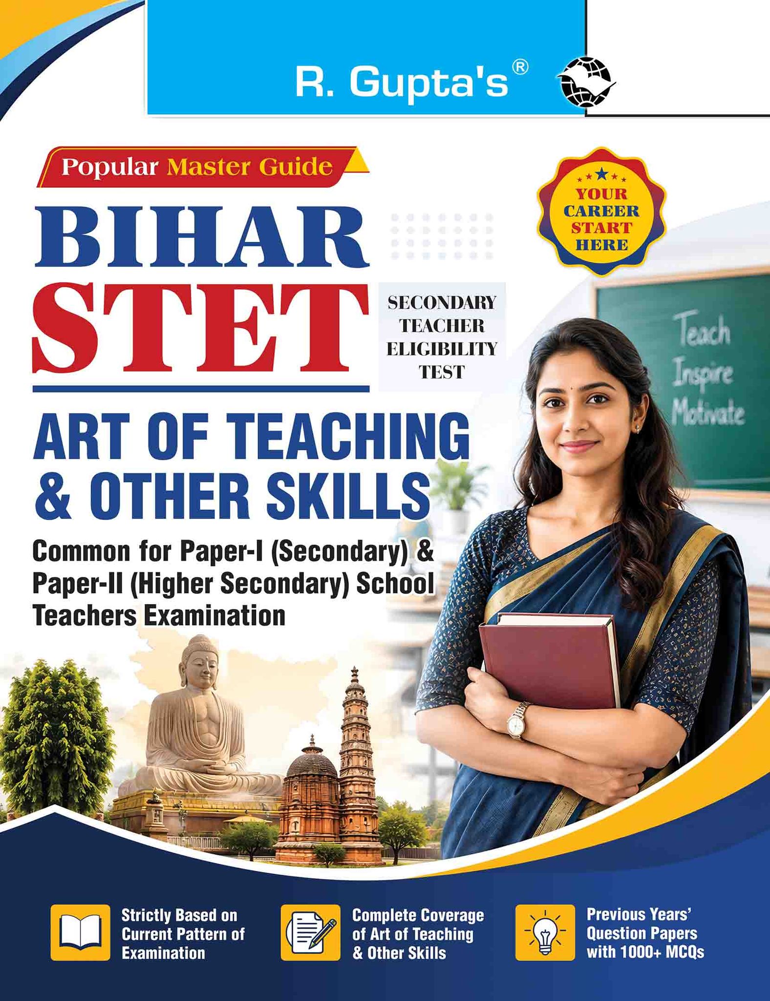 Bihar STET: Art of Teaching & Other Skills Exam (Common for BSTET Secondary & Higher Secondary Teachers) (R-2987)
