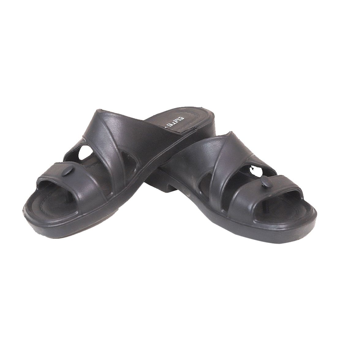 FLITE men's black casual slip-on sandals FL-02