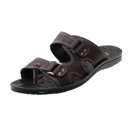 FLITE Men's Brown Slipper Sandal PUG-02