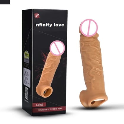 INFINITY LOVE 6 INCH DRAGON CONDOM FOR MEN