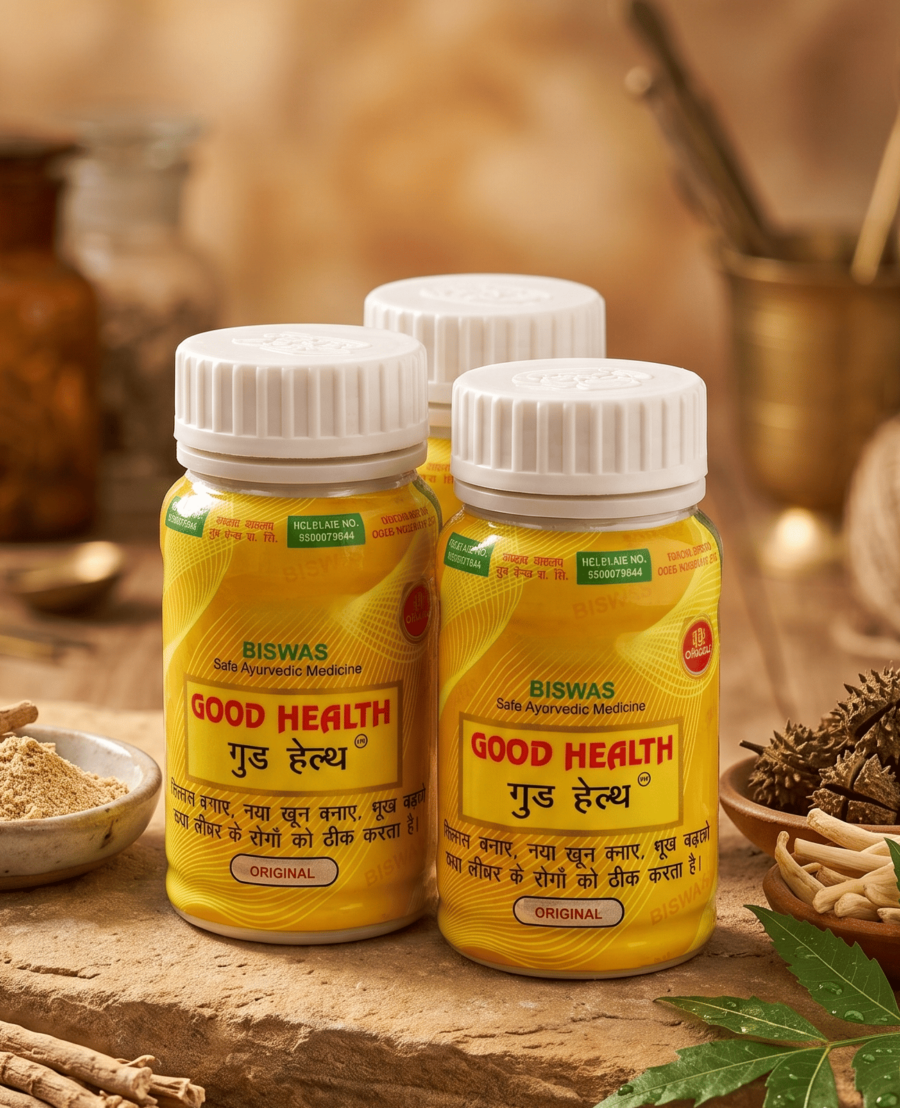 Dr Biswas Good Health  Capsules –  Natural Weight Gain, Energy & Immunity Booster | Appetite & Liver Support, Pk of 3