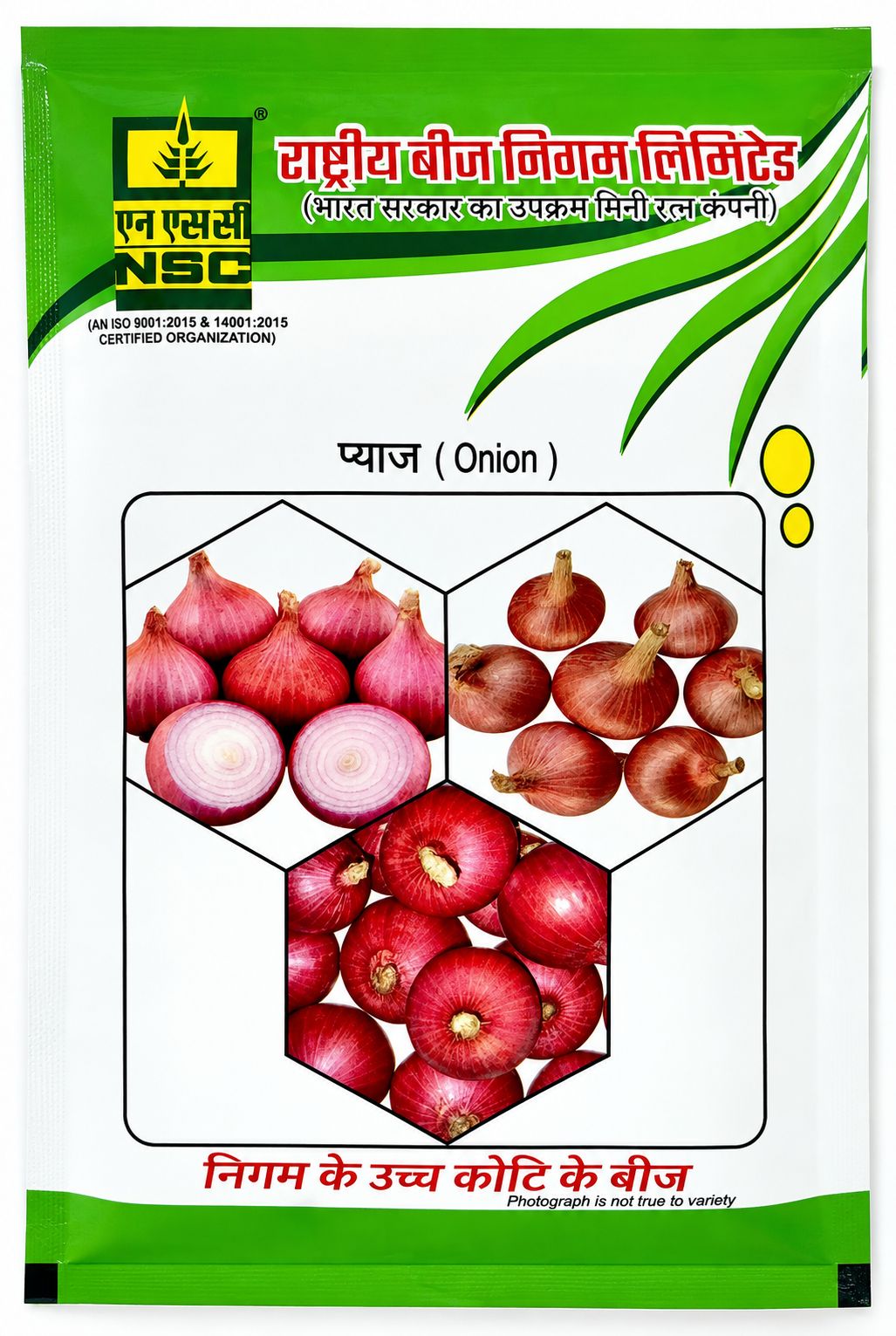 NSC ONION VARIETY BHIMA SUPER HIGH QUALITY TL SEED 250 GMS POUCH