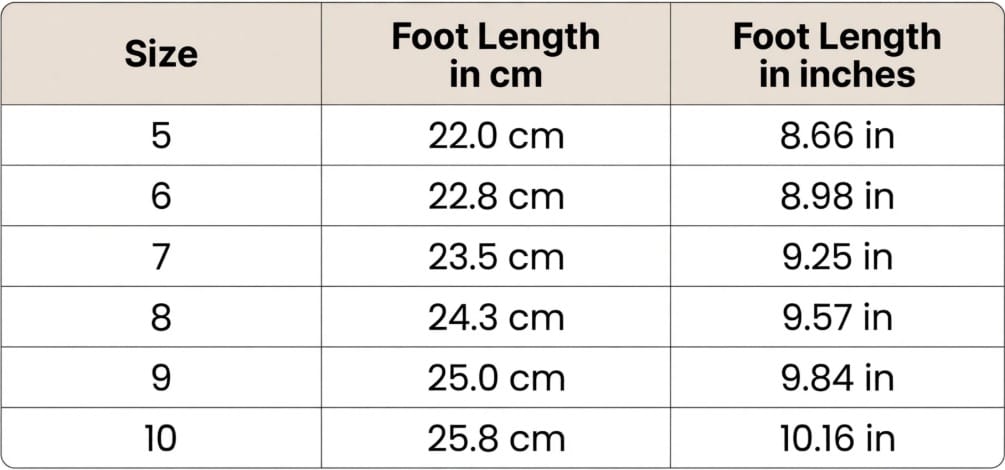 Size Guide