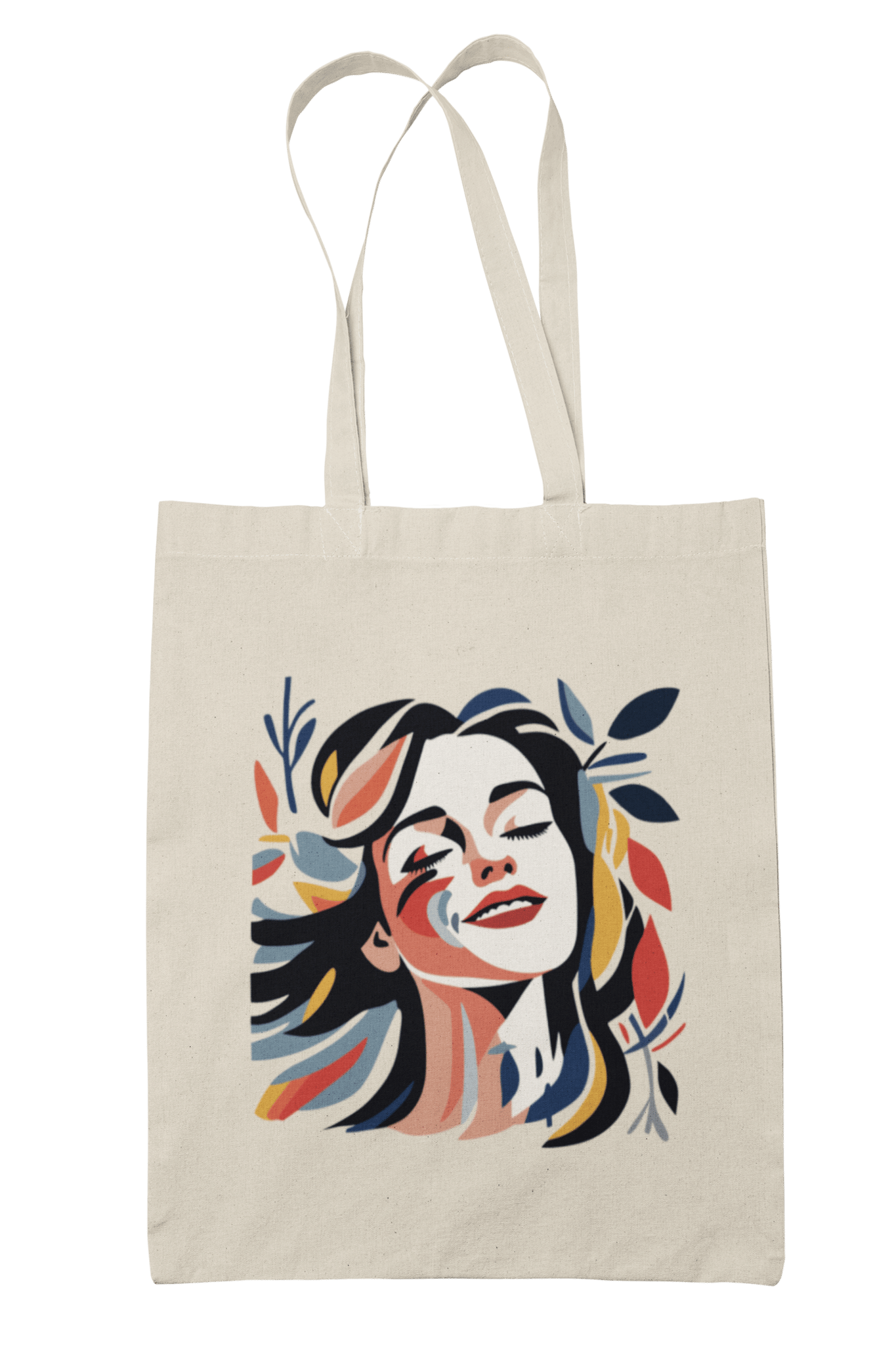 Prakrut India Canvas Tote Bag - Stylish Eco-Friendly Shoulder Bag with Top Zipper, Inner Pocket, for College & Daily Use,for Women & Girls