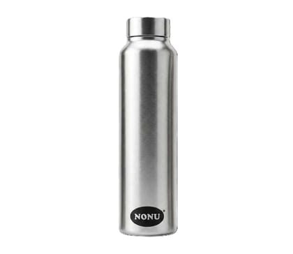 NONU Glacier 1000ml Stainless Steel Water Bottle (Single Wall, Pack of 1) NONU Glacier 1000ml Stainless Steel Water Bottle (Single Wall, Pack of 1)