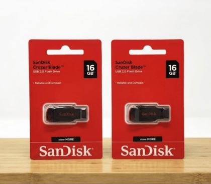 SanDisk Cruzer Blade USB 2.0 16gb Pendrive Pack of-2 Compatible with Audio Player, Desktop Computer, Gaming Console, Laptop, Mobile, Tablet, Netbook, Television USB 2.0 Plastic Case (Black, Red) SanDisk Cruzer Blade USB 2.0 16gb Pendrive Pack of-2 Compatible with Audio Player, Desktop Computer, Gaming Console, Laptop, Mobile, Tablet, Netbook, Television USB 2.0 Plastic Case (Black, Red)