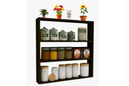 Space rack kitchen rack fiber kitchen Quality product size 24 inch square kitchen rack