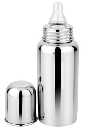 Heavy Duty Stainless Steel Baby Milk Feeding Bottle | Reusable Baby Feeding Bottle for Infants | Durable & Easy-to-Clean Milk Bottle for Baby Feeding (Original)