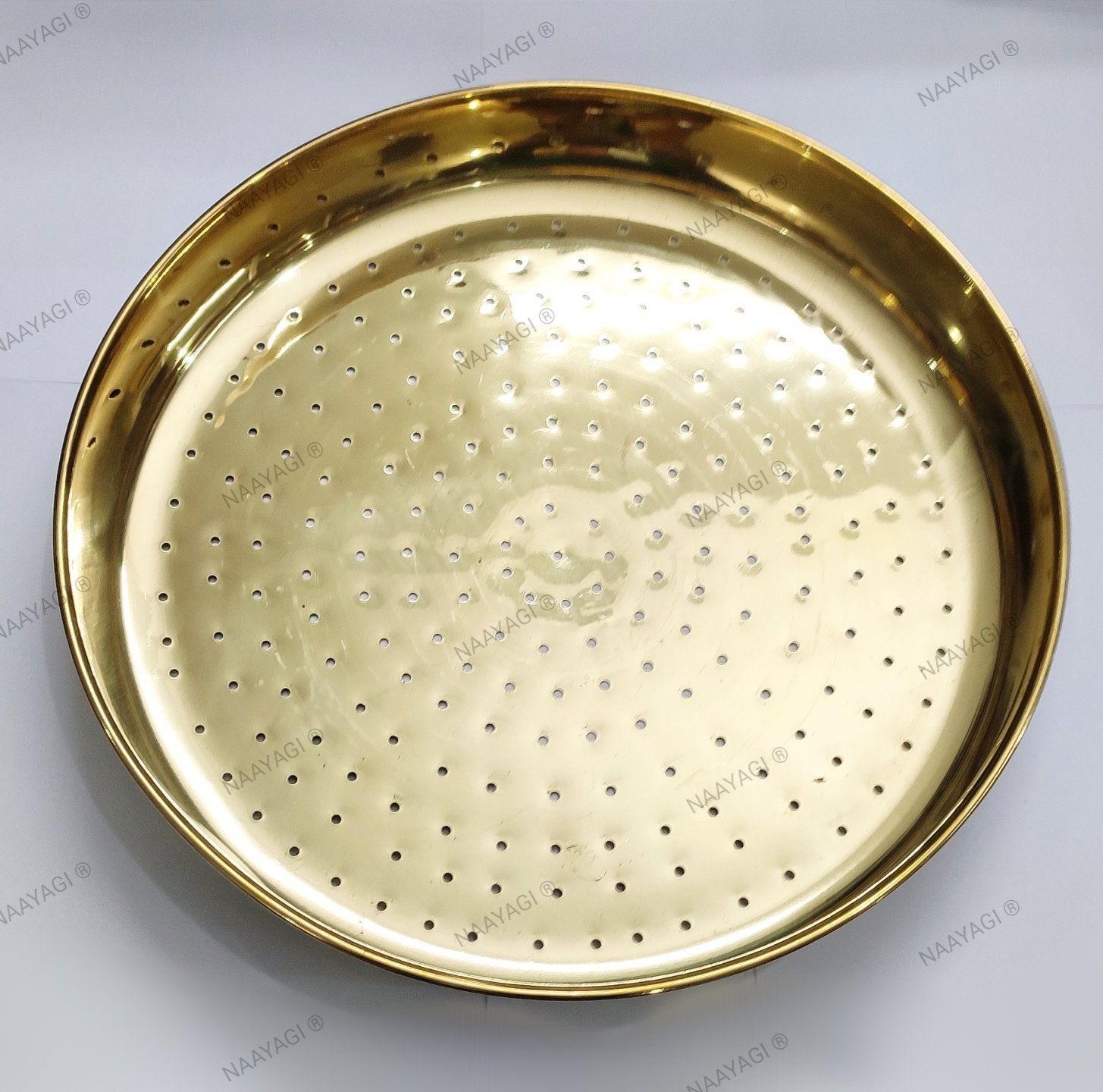 NAAYAGI - PURE BRASS JALLADAI / SIEVES / POOJA jalladai for Temple ritual, Hindu home ritual function like puberty, marriage etc 