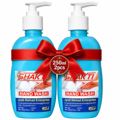 SHAKTI Hand Wash 250 Ml - 2 Pcs Combo