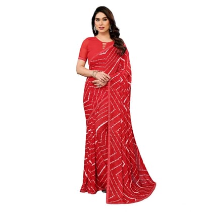 womens-georgette-printed-saree-with-unstitched-blouse-5-5mtr-red-pid62516