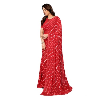 womens-georgette-printed-saree-with-unstitched-blouse-5-5mtr-red-pid62516