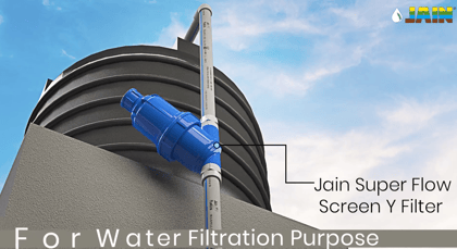 Jain 1 Super Flow Y Screen Filter Size: Nominal Flow Rate 7M³/HR 32 mm