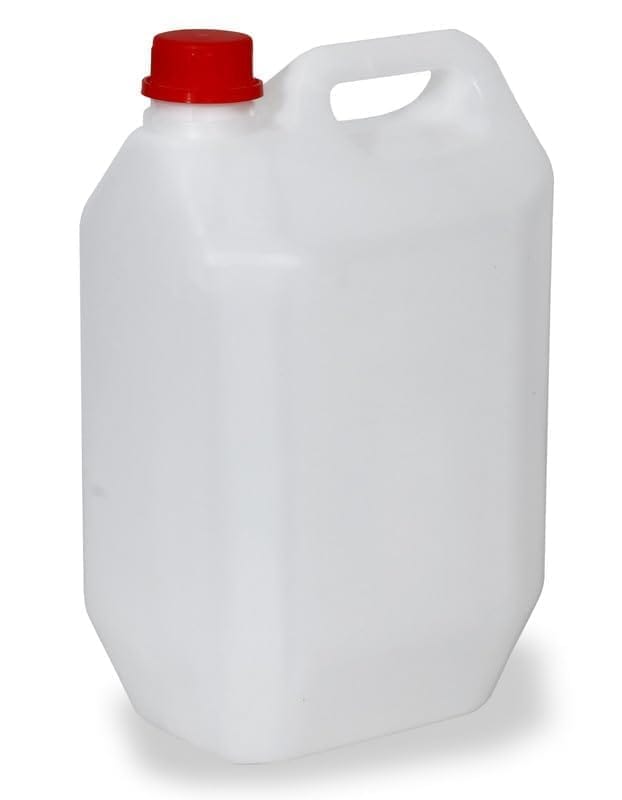  5L Plastic Water Can with Cap – Leak Proof, Odor Free, Travel Friendly Design