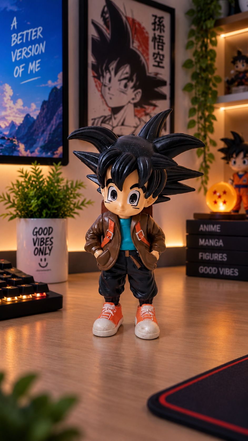 Kid Goku Adventure Anime Figure | Dragon ball collectibles| 15cm