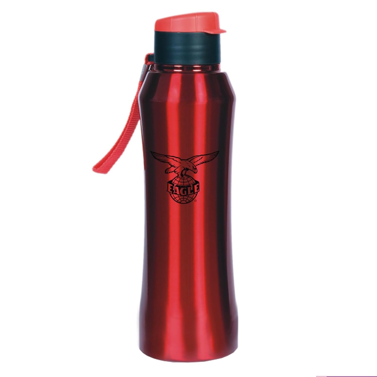 Eagle Frisk Stainless Steel Single Wall Fridge Water Bottle for Office | School | Trekking | Hiking | Travel (Stainless Steel, 1000ml)