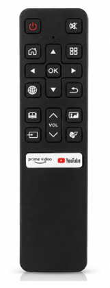 Smart TV Remote Control Compatible With Lloyd, BPL, and iBell,Dedicated Prime Video and YouTube shortcut buttons.(Non Voice Command) Remote Control Smart TV Remote Control Compatible With Lloyd, BPL, and iBell,Dedicated Prime Video and YouTube shortcut buttons.(Non Voice Command) Remote Control