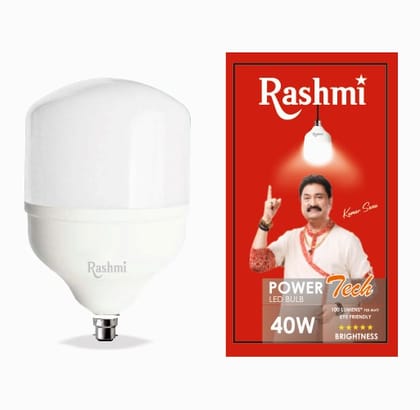 Rashmi 40W Power Tech Led B22 Brightness