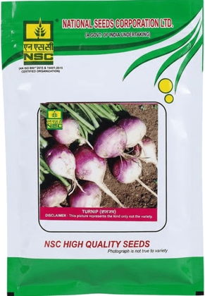 Nsc Turnip Pusa Sweti 100 Gm Packing