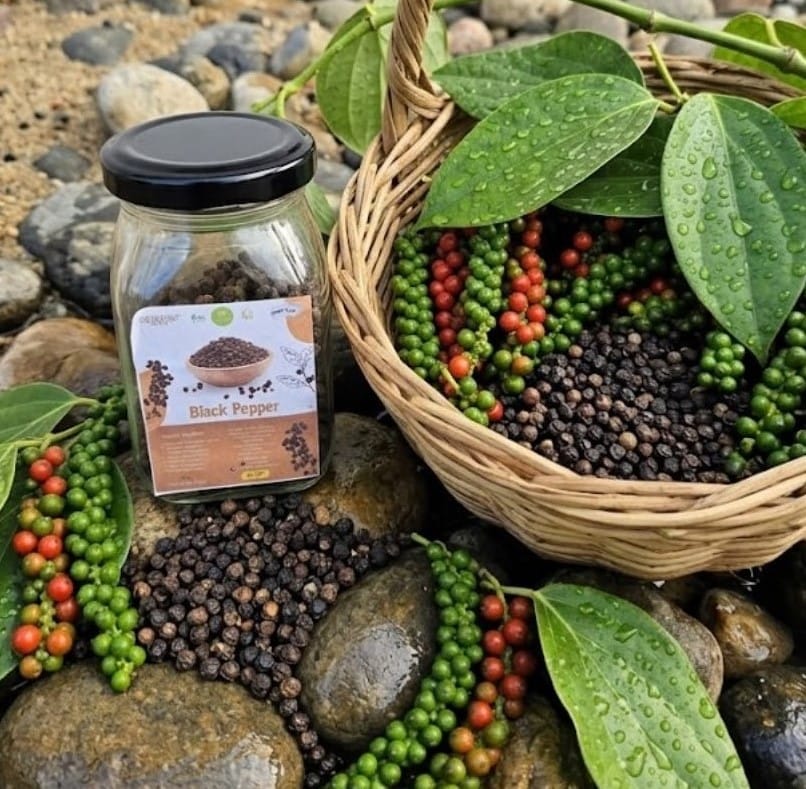 Wapung Farm Fresh Black Pepper 250g