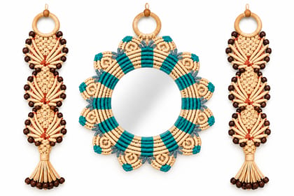 3-piece handmade wall décor set