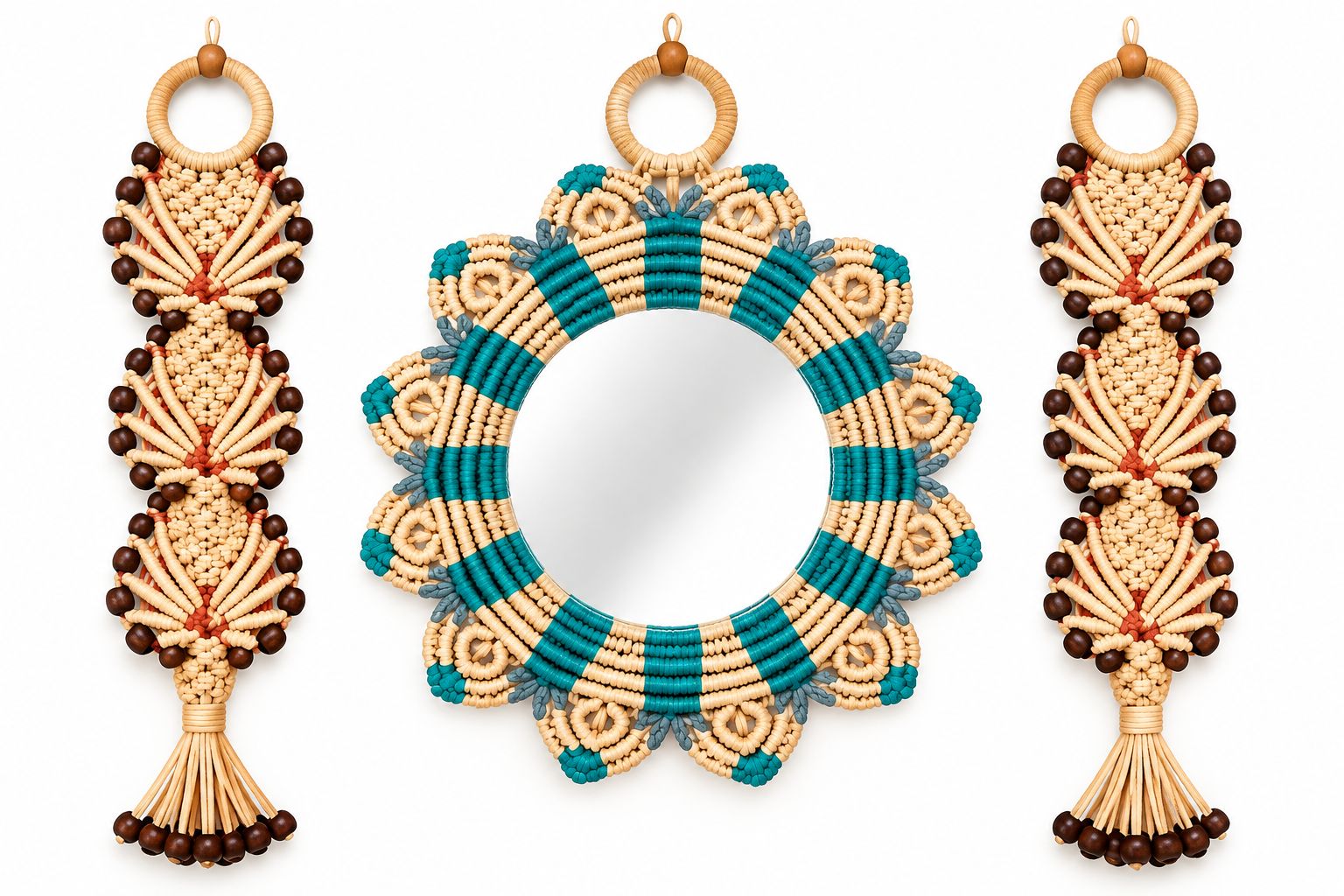3-piece handmade wall décor set