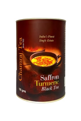 CHAMRAJ Saffron Turmeric Black Tea (100 gms)