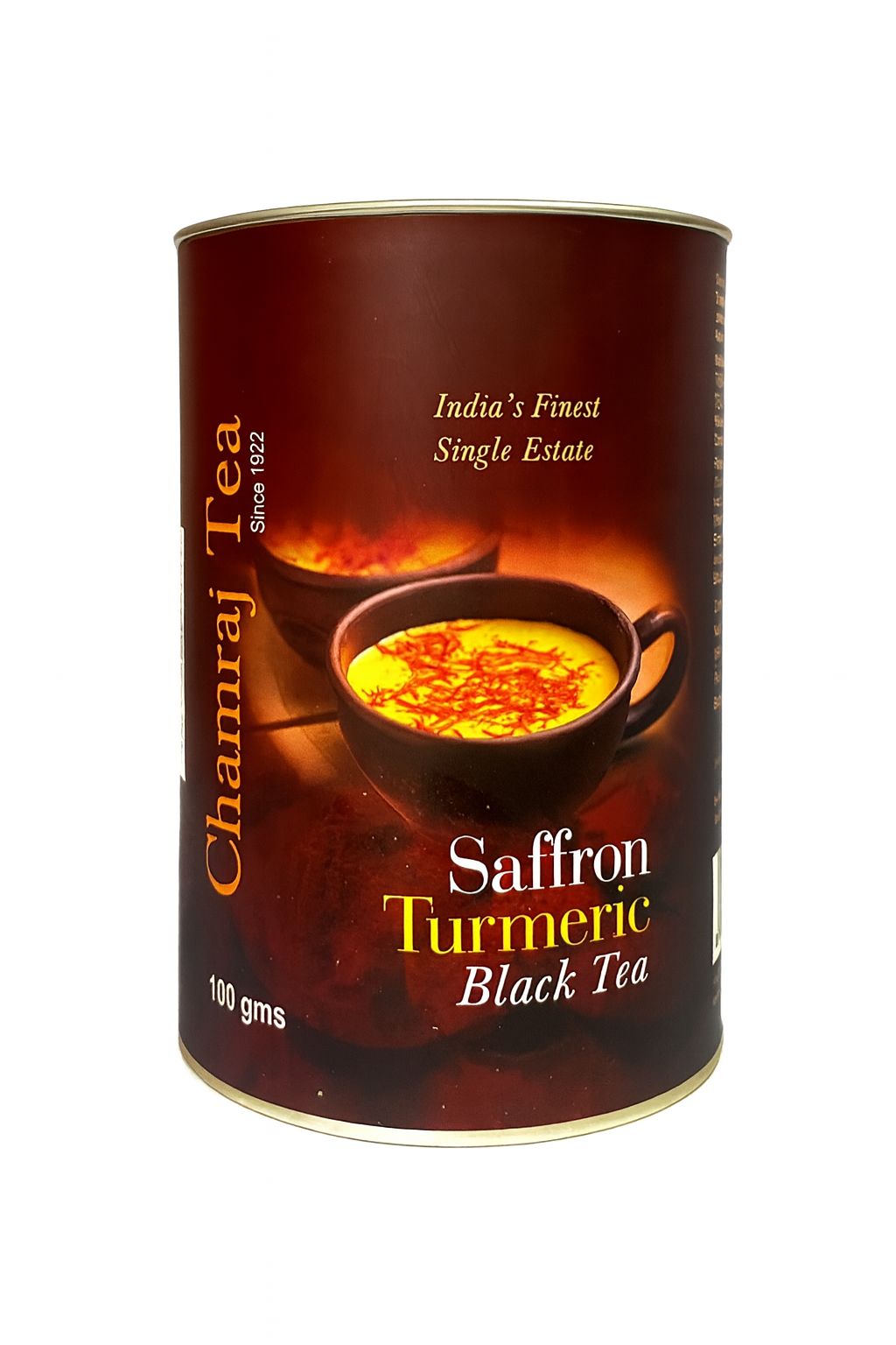 CHAMRAJ Saffron Turmeric Black Tea (100 gms)